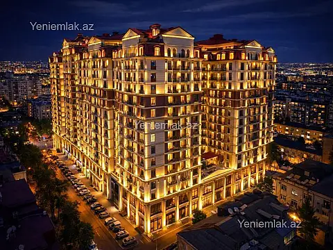 Satılır 4 otaqlı yeni tikili 180 m² — Bakı, Nərimanov 4 otaq 180.00 m²