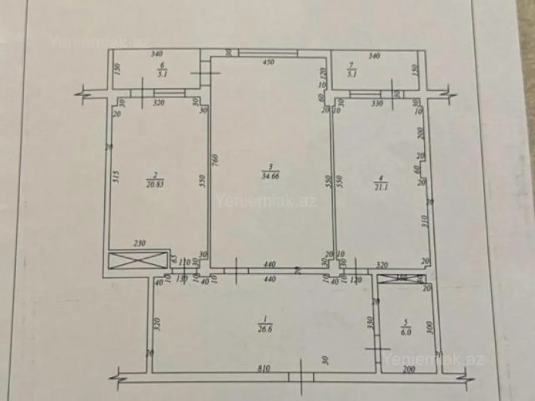 Satılır 3 otaqlı yeni tikili 128 m²