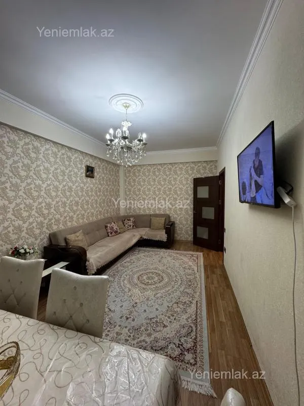 Satılır 2 otaqlı yeni tikili 63 m²