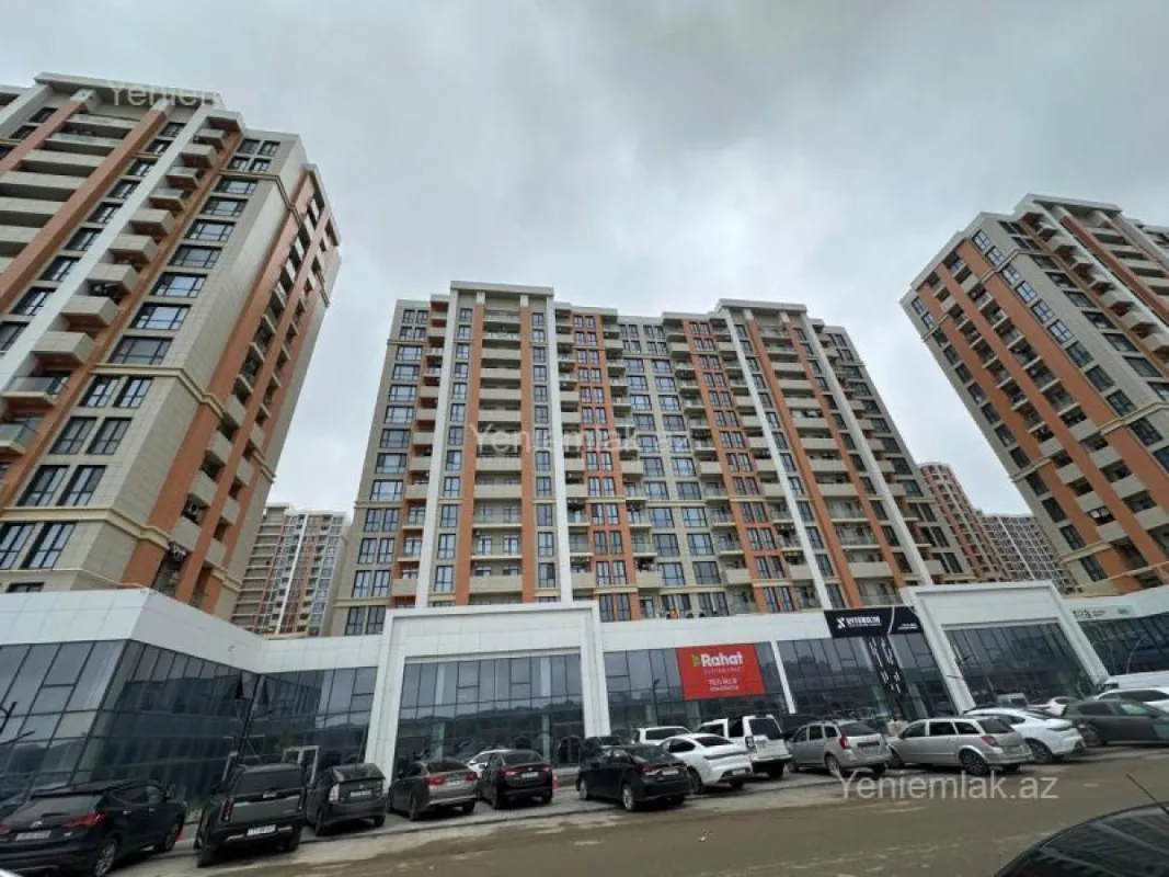 Satılır 2 otaqlı yeni tikili 63 m²