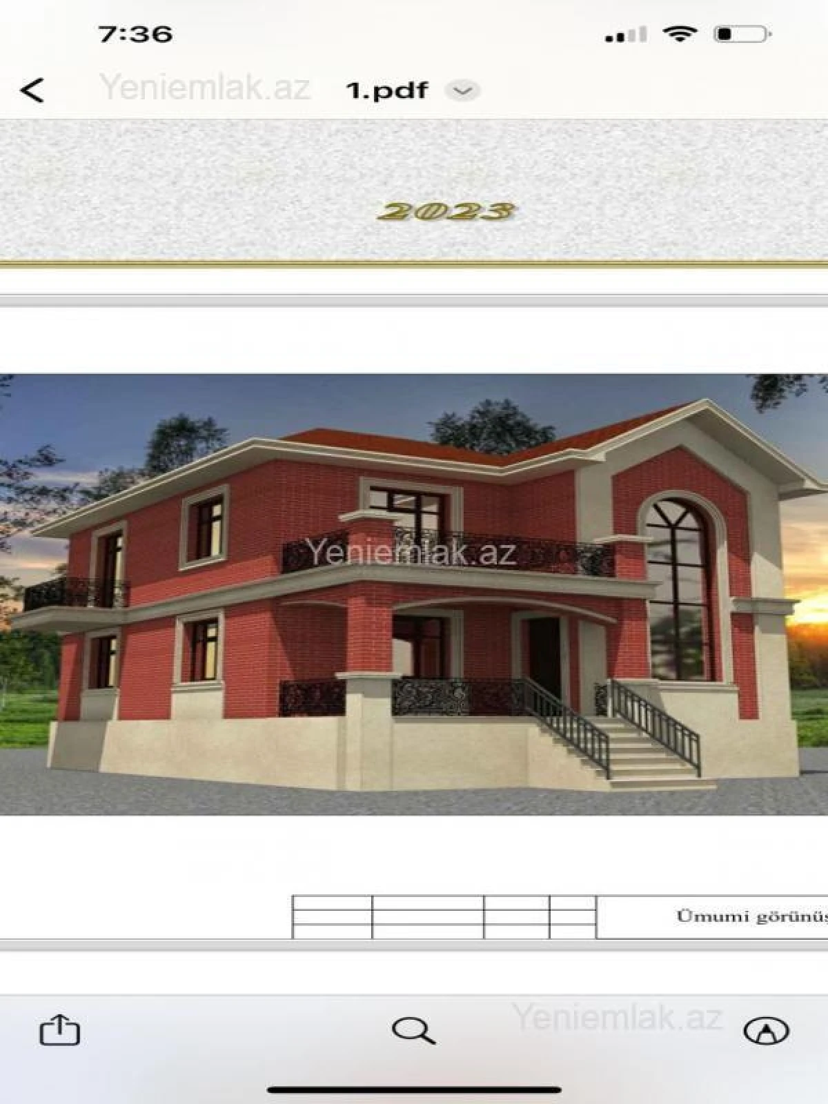 Satılır 5 otaqlı həyət evi 400 m²