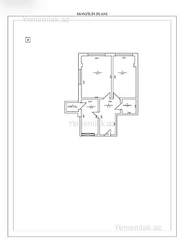 Satılır 2 otaqlı yeni tikili 80 m²