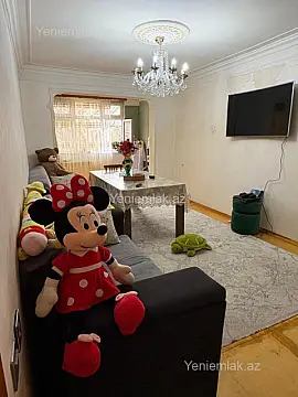 Satılır 2 otaqlı köhnə tikili 55 m² — Bakı, Nizami 2 otaq 55.00 m²