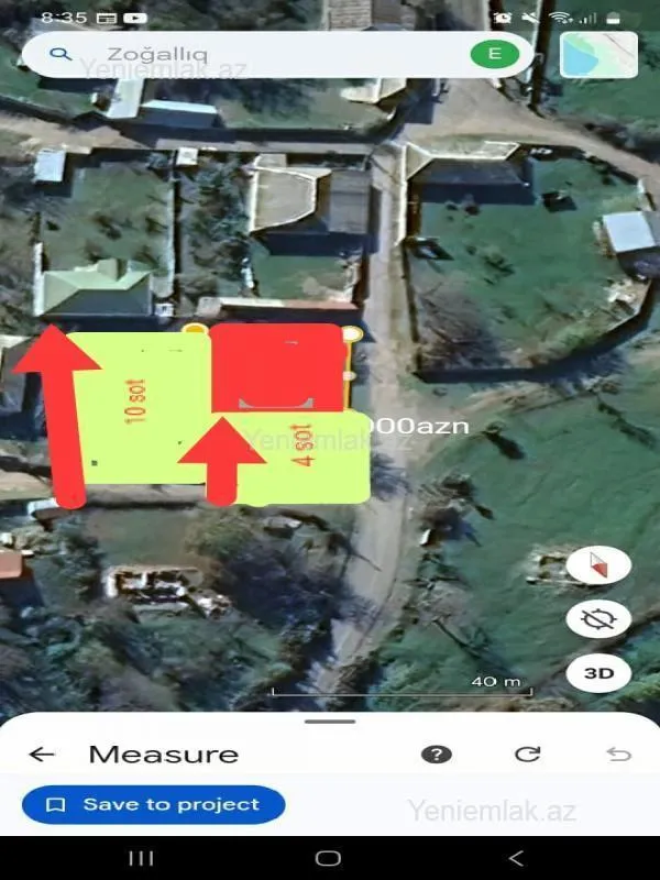 Satılır torpaq sahəsi