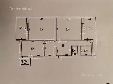 Satılır 3 otaqlı köhnə tikili 85 m²