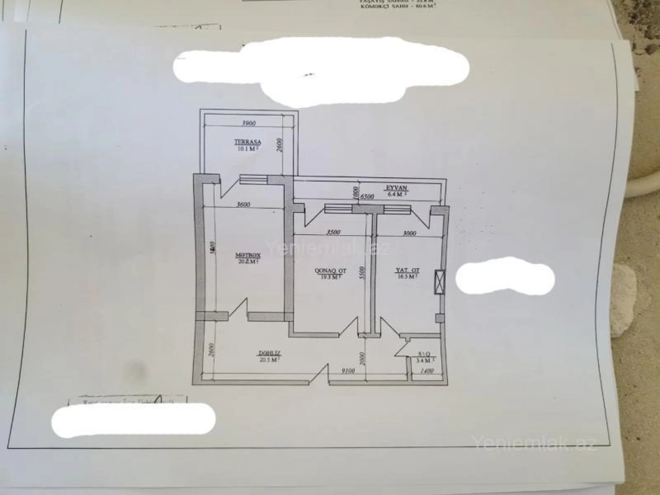 Satılır 3 otaqlı yeni tikili 105 m²