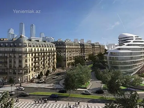 Satılır 1 otaqlı yeni tikili 50 m² — Bakı, Xətai 1 otaq 50.00 m²