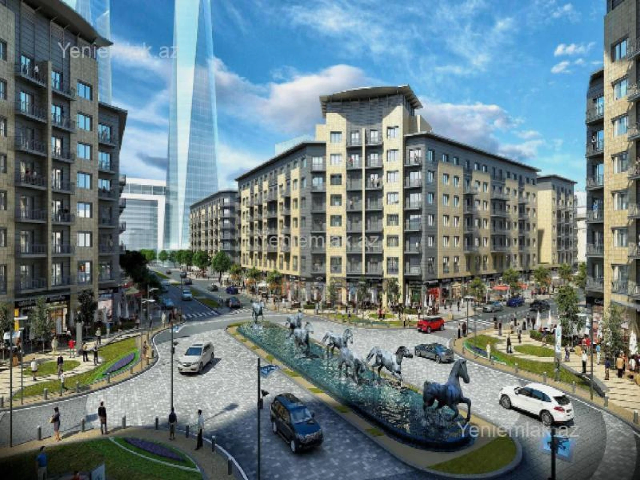 Satılır 1 otaqlı yeni tikili 50 m²