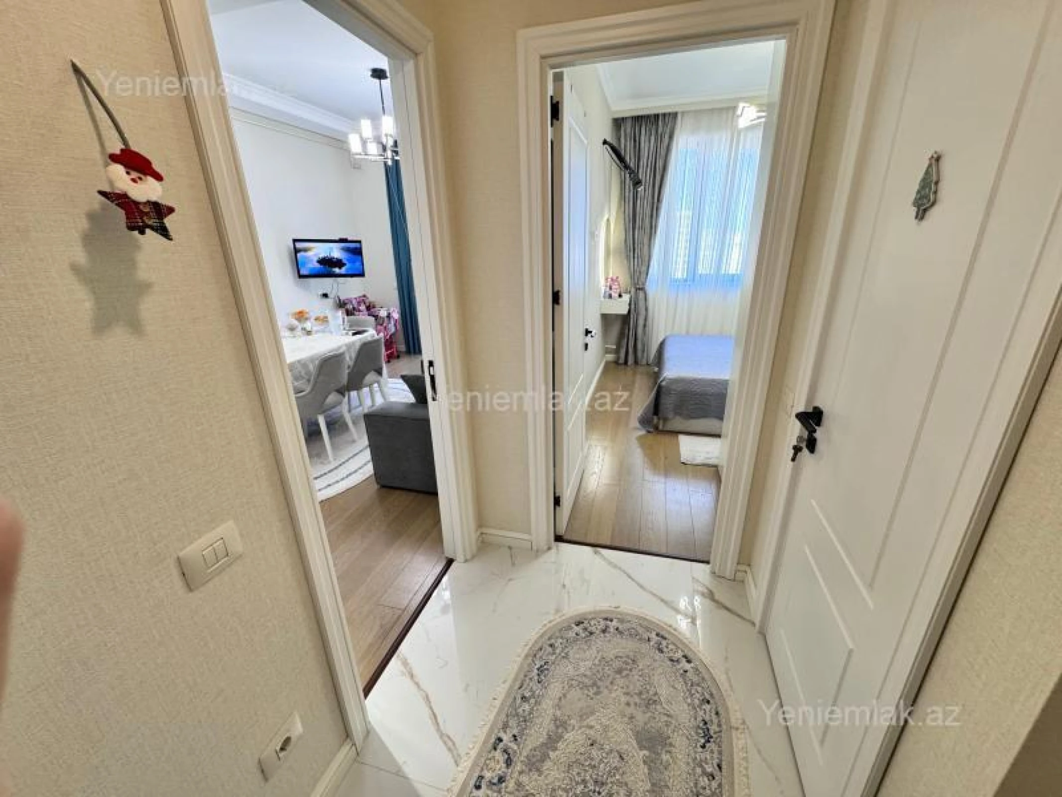 Satılır 2 otaqlı yeni tikili 43 m²