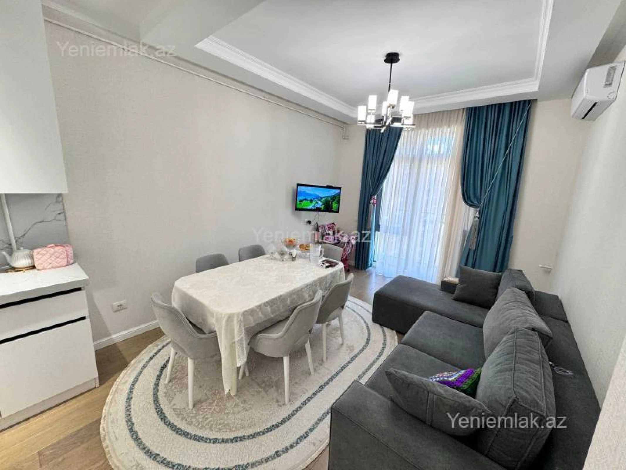 Satılır 2 otaqlı yeni tikili 43 m²