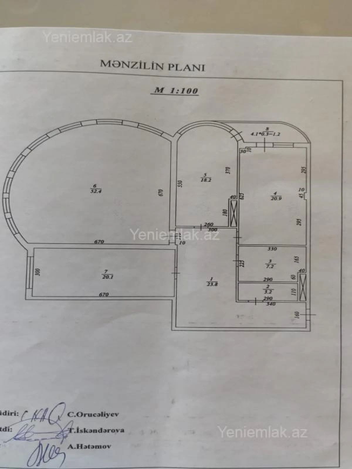 Satılır 3 otaqlı yeni tikili 144 m²