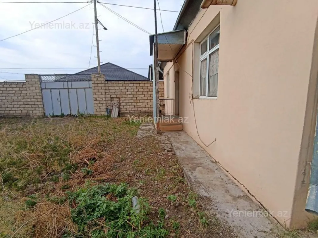 Satılır 3 otaqlı həyət evi 60 m²
