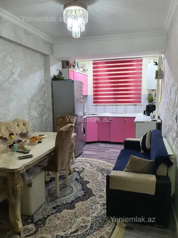 Satılır 2 otaqlı yeni tikili 46 m²