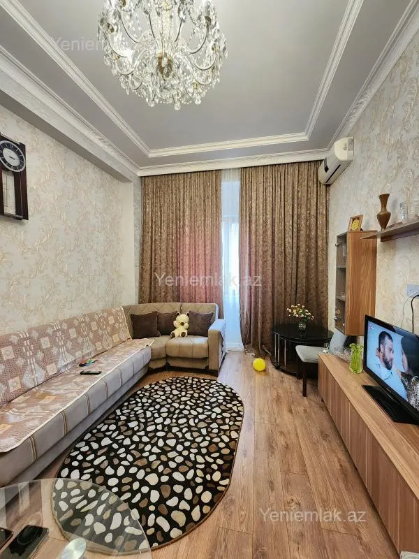 Satılır 2 otaqlı yeni tikili 45 m²