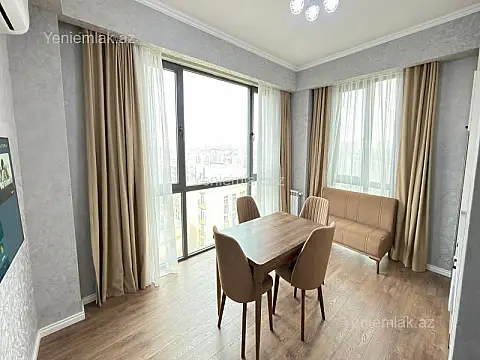 Satılır 3 otaqlı yeni tikili 55.46 m² — Bakı, Yasamal 3 otaq 55.46 m²