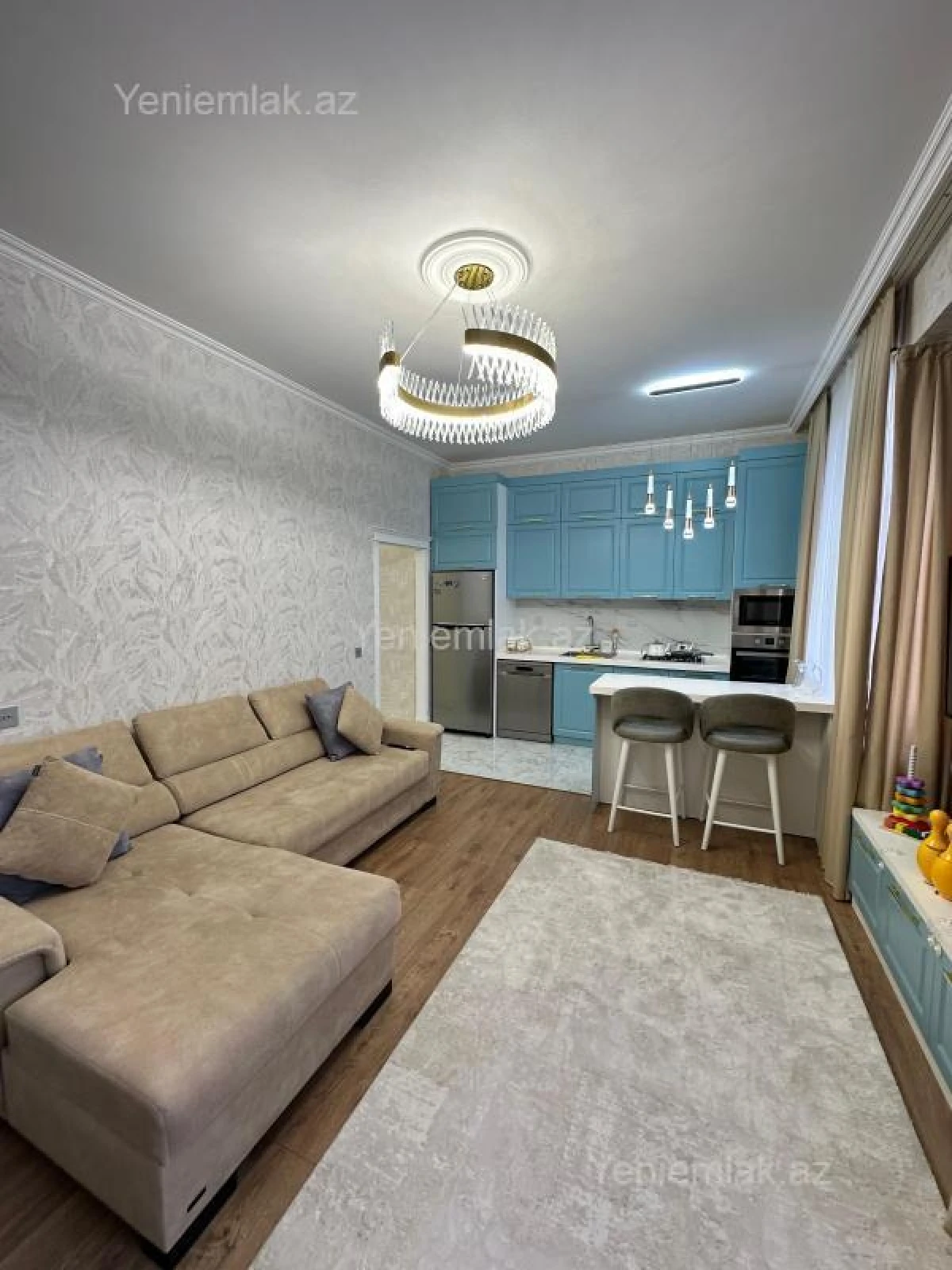 Satılır 2 otaqlı yeni tikili 68 m²
