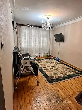 Satılır 2 otaqlı köhnə tikili 45 m² — Bakı, Nizami 2 otaq 45.00 m²