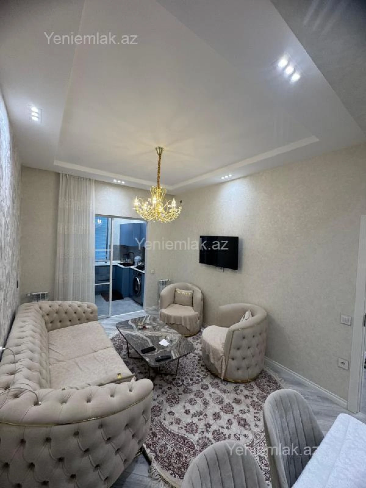 Satılır 2 otaqlı yeni tikili 55 m²