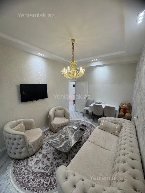 Satılır 2 otaqlı yeni tikili 55 m²