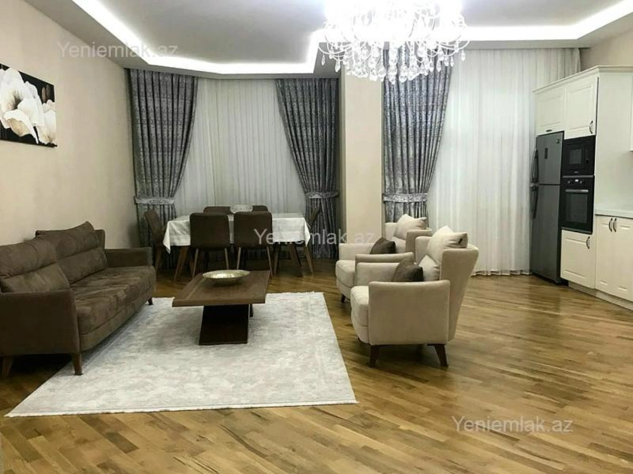 Satılır 2 otaqlı yeni tikili 92 m²
