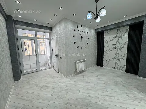 Satılır 2 otaqlı yeni tikili 43 m² — Xırdalan 2 otaq 43.00 m²