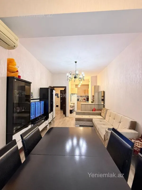 Satılır 2 otaqlı yeni tikili 53.6 m²