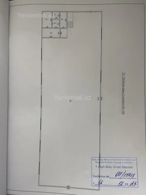 Satılır 1 otaqlı obyekt 310 m²