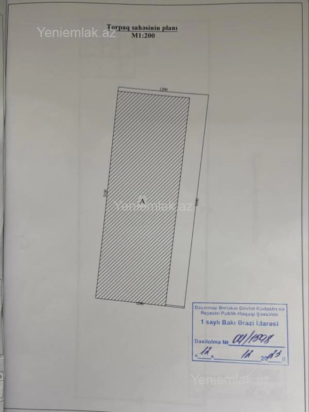 Satılır 1 otaqlı obyekt 310 m²