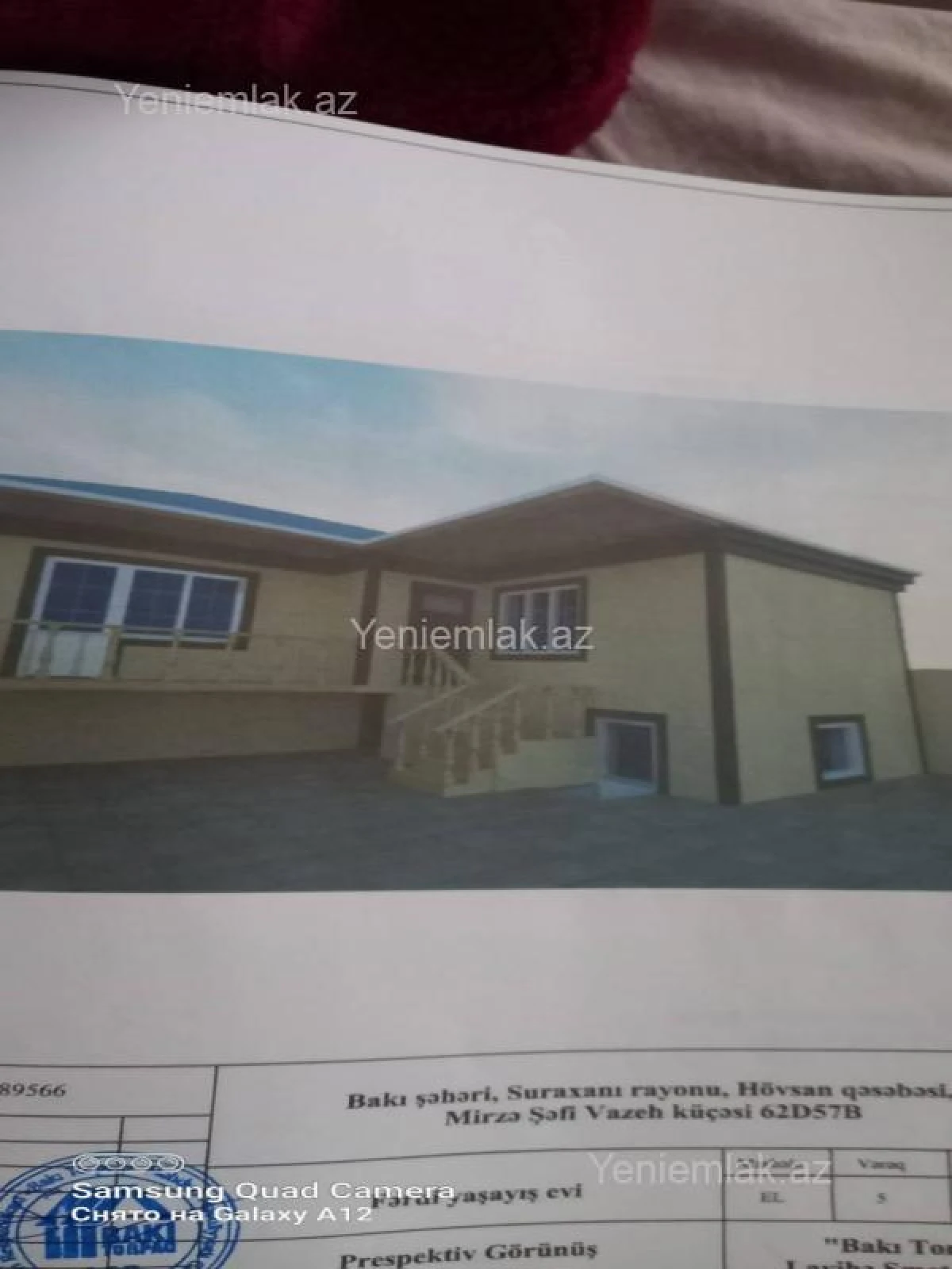 Satılır 3 otaqlı həyət evi 110 m²