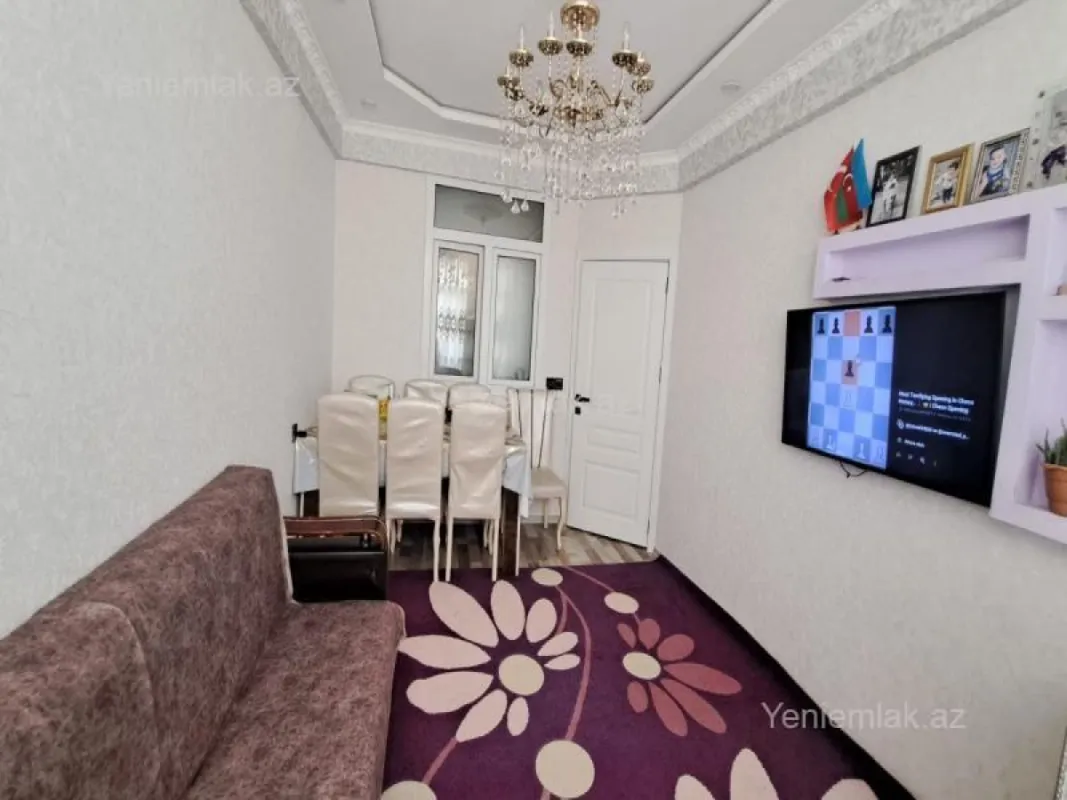 Satılır 2 otaqlı yeni tikili 54 m²