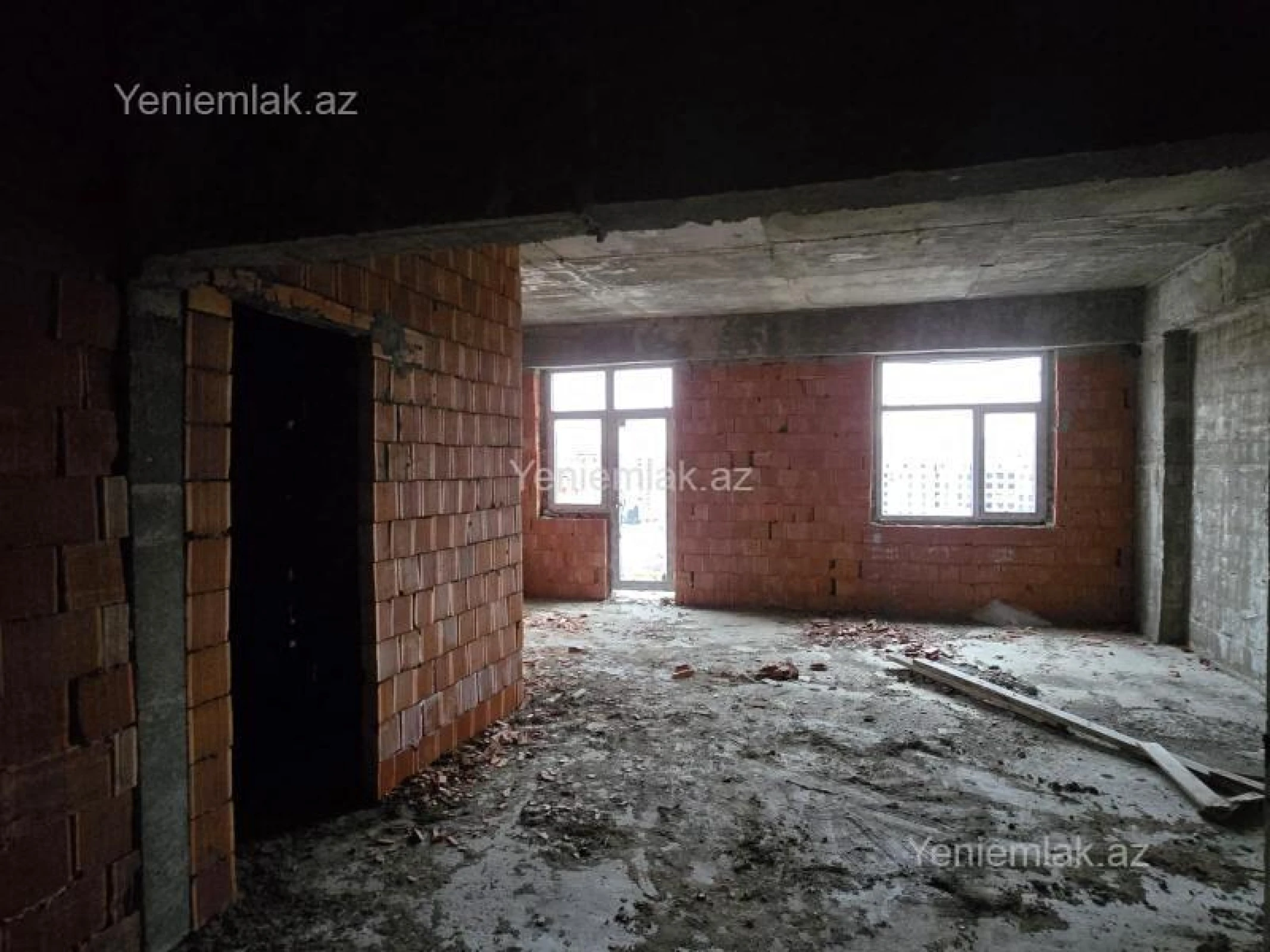 Satılır 1 otaqlı yeni tikili 55.5 m²