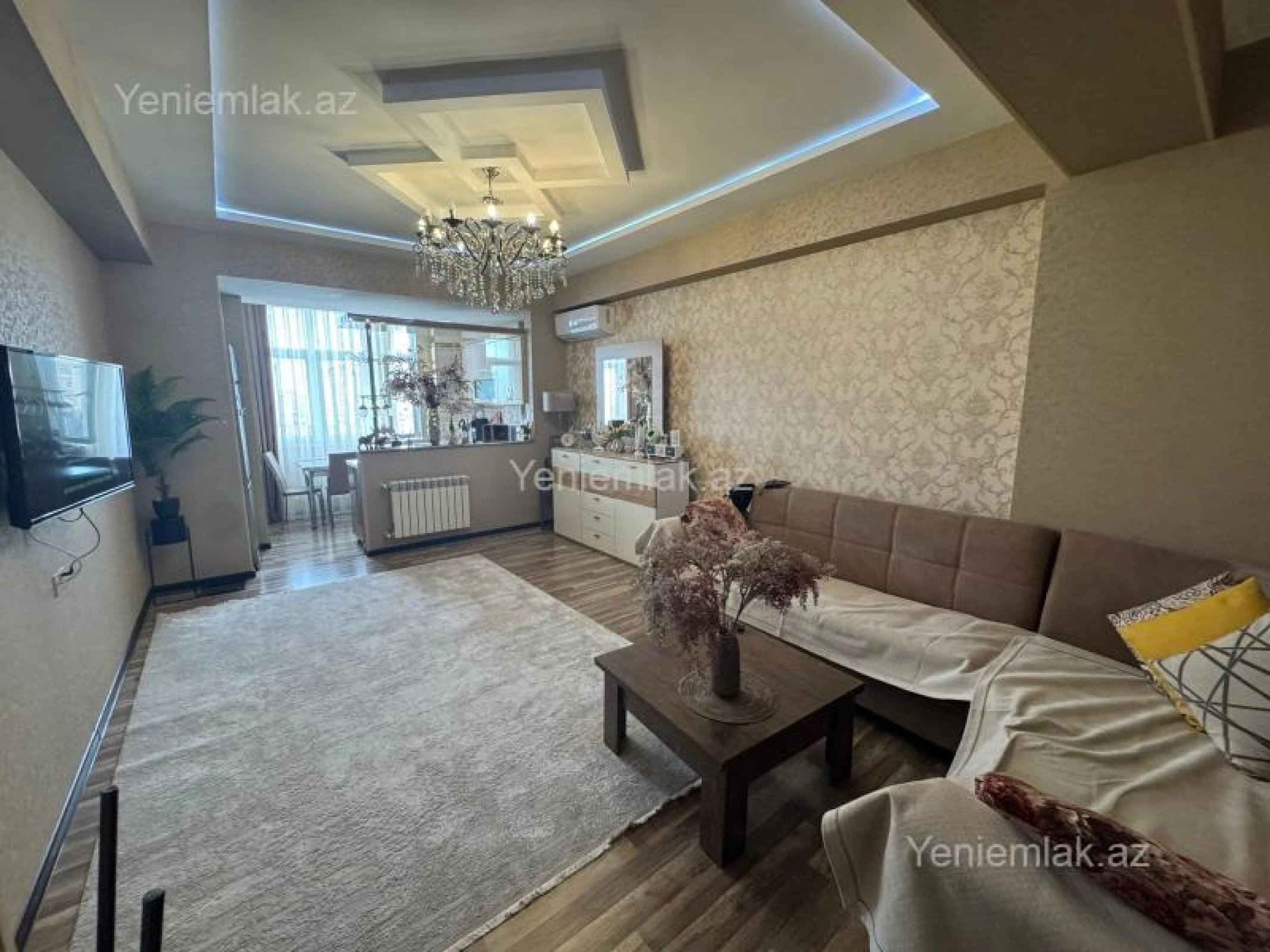 Satılır 2 otaqlı yeni tikili 60 m²