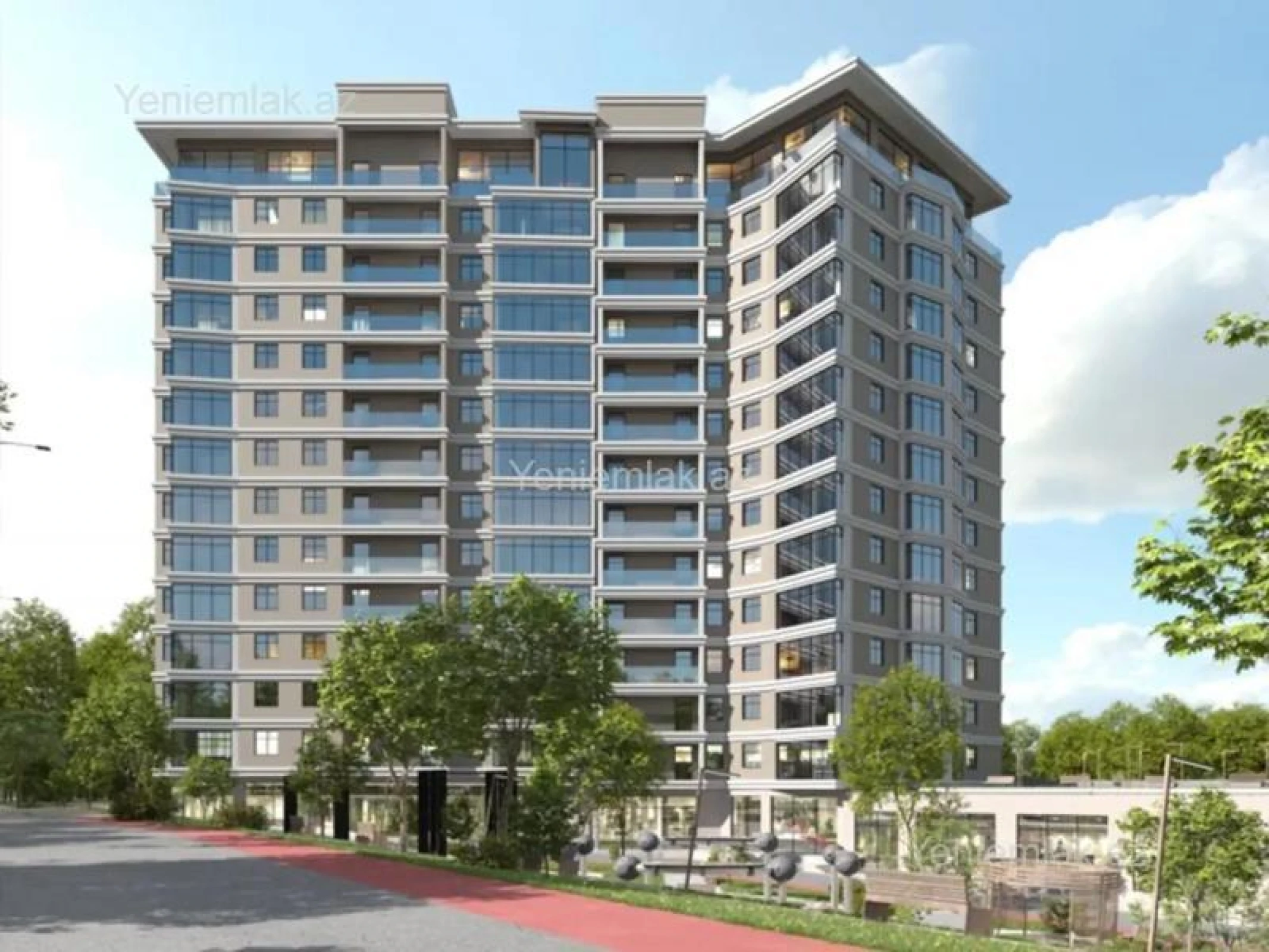 Satılır 2 otaqlı yeni tikili 61 m²