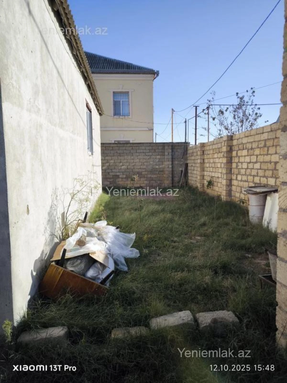 Satılır 2 otaqlı həyət evi 60 m²