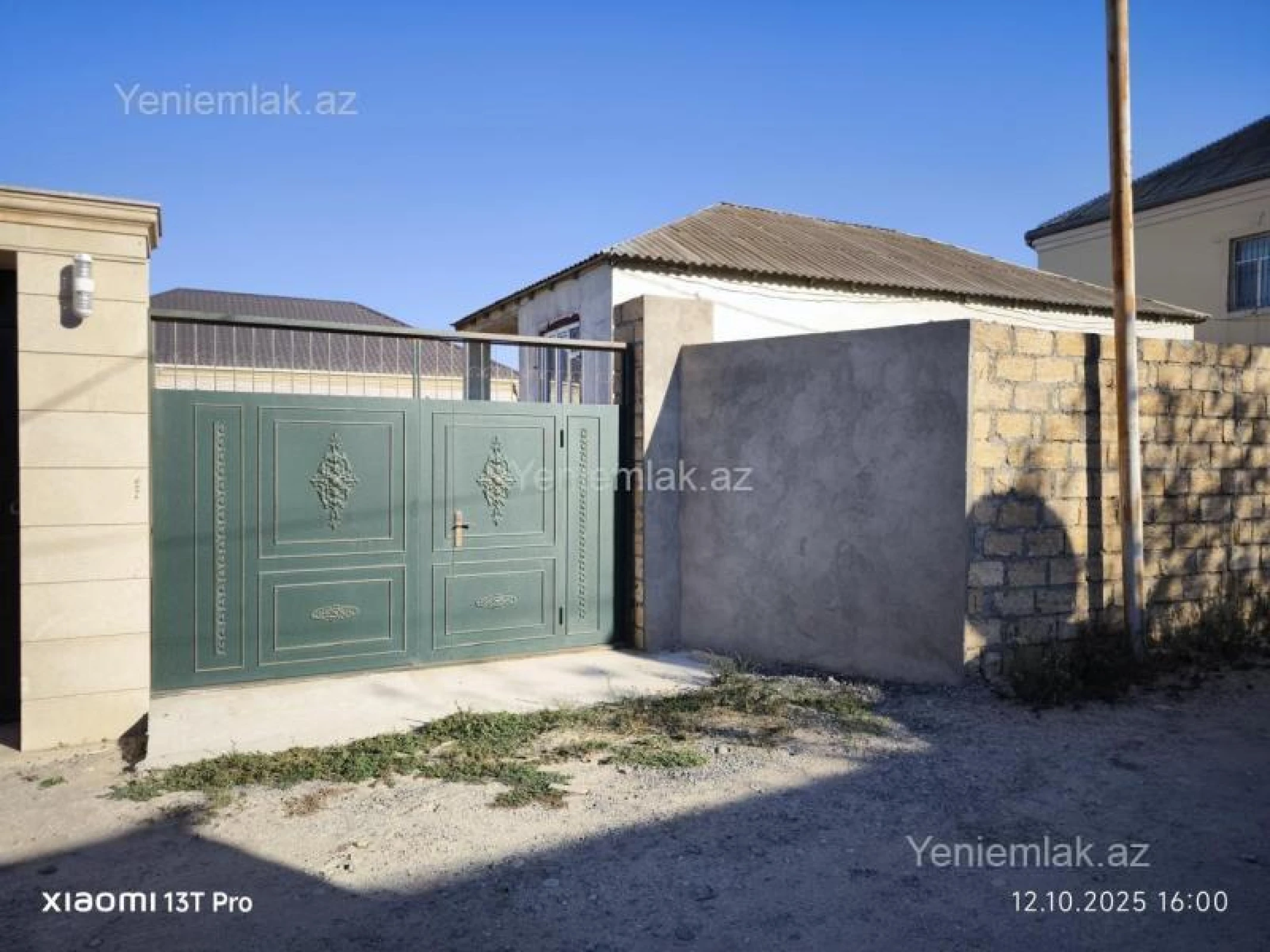 Satılır 2 otaqlı həyət evi 60 m²