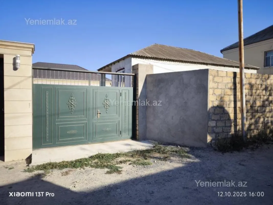 Satılır 2 otaqlı həyət evi 60 m²