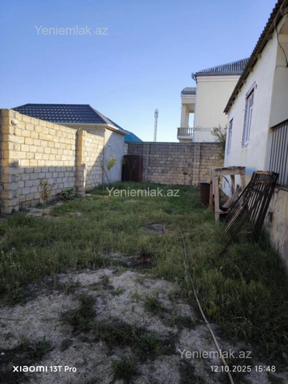 Satılır 2 otaqlı həyət evi 60 m²