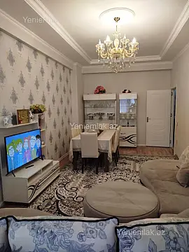 Satılır 2 otaqlı yeni tikili 60 m²