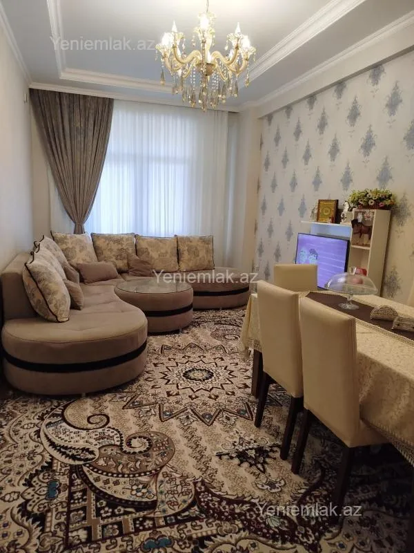 Satılır 2 otaqlı yeni tikili 60 m²