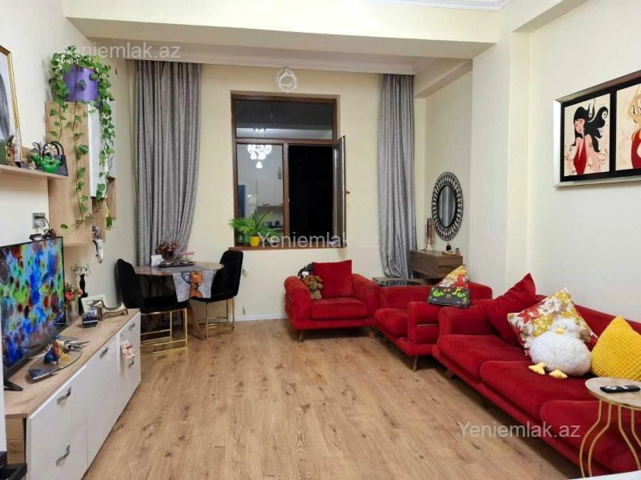Satılır 2 otaqlı yeni tikili 55 m²