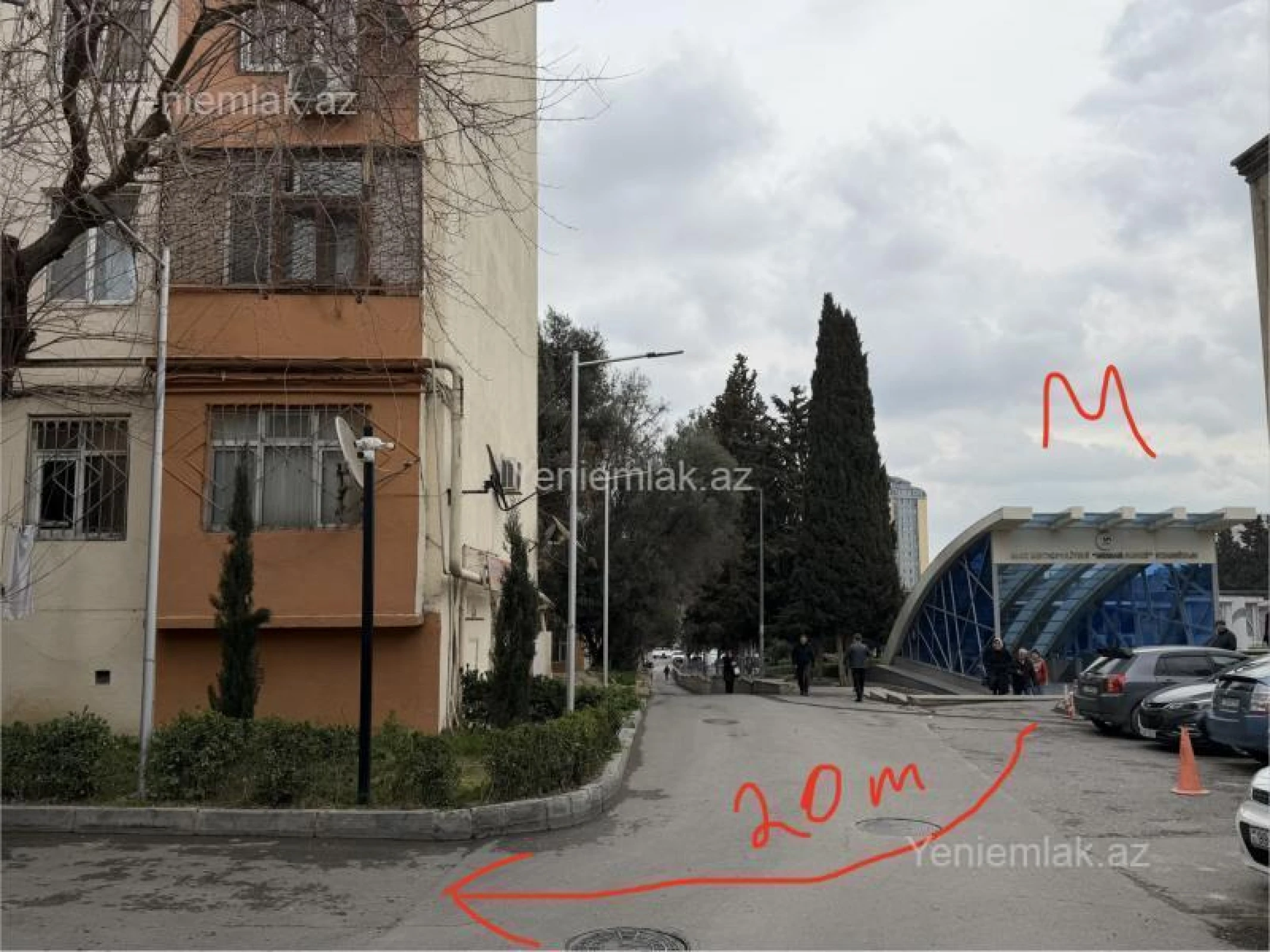 Satılır 2 otaqlı köhnə tikili 68 m²