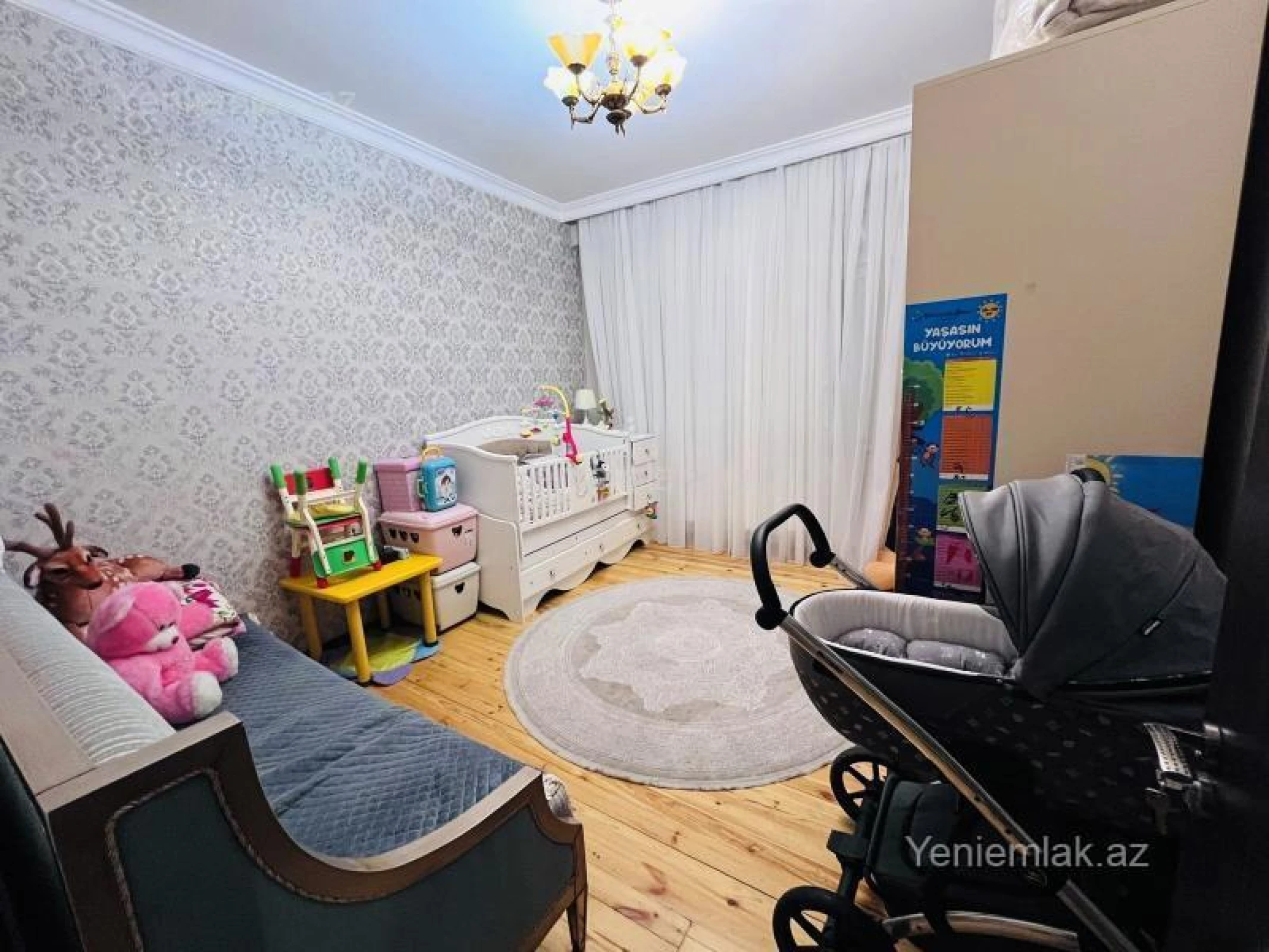 Satılır 3 otaqlı yeni tikili 100 m²