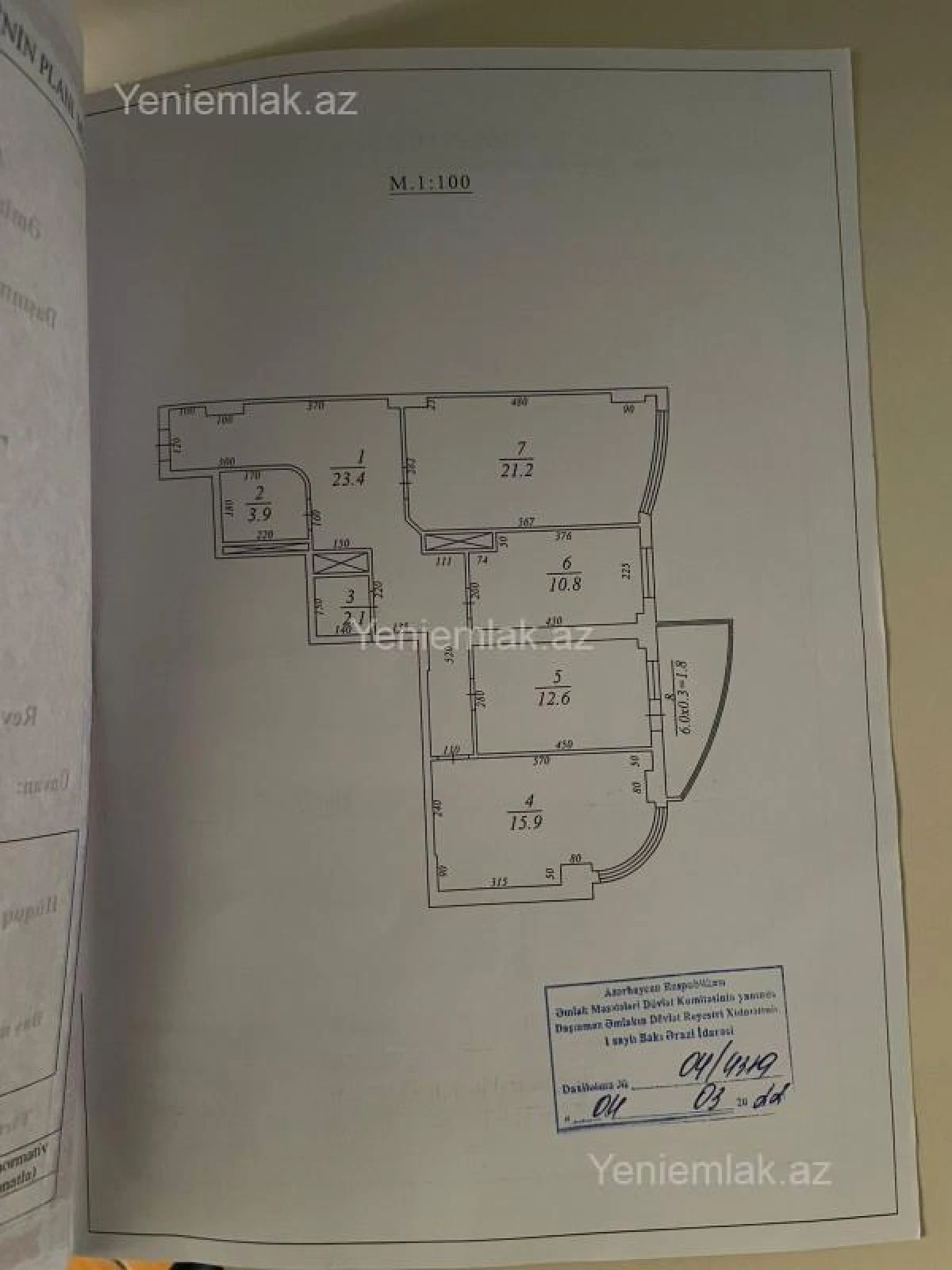 Satılır 3 otaqlı yeni tikili 112 m²