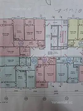 Satılır 3 otaqlı yeni tikili 98.43 m²