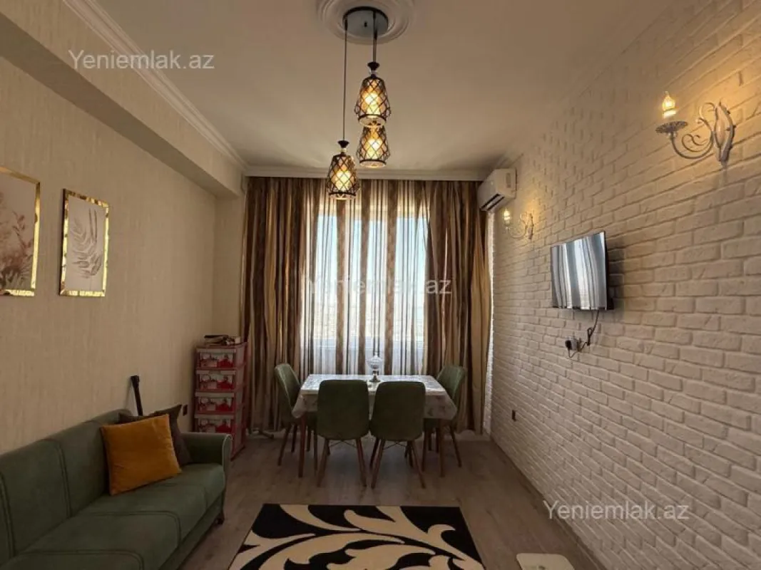 Satılır 2 otaqlı yeni tikili 45 m²