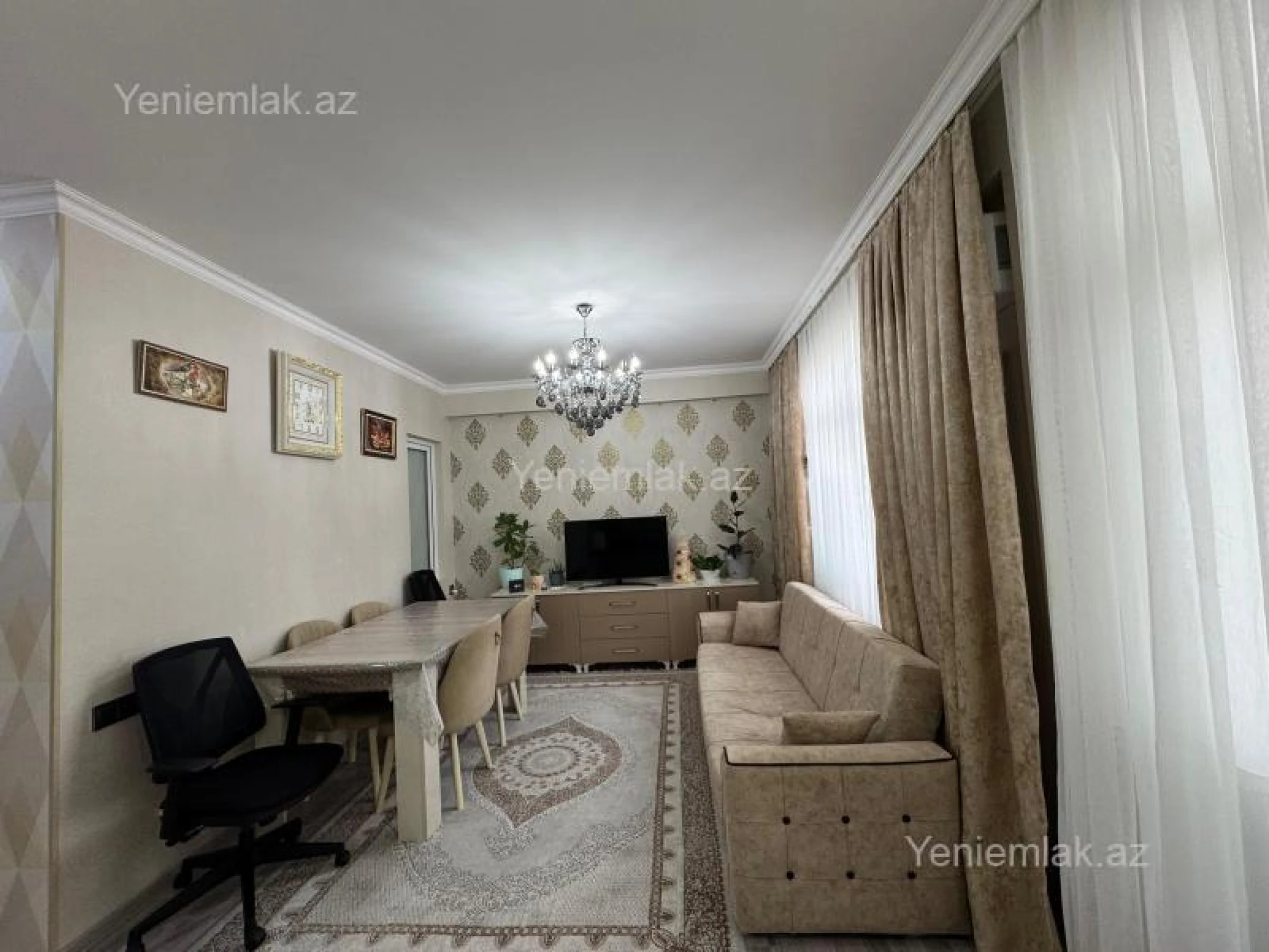 Satılır 2 otaqlı yeni tikili 46 m²