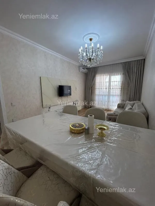 Satılır 2 otaqlı yeni tikili 90 m²