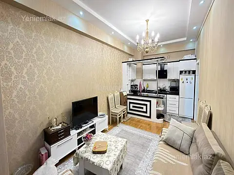 Satılır 2 otaqlı yeni tikili 50 m² — Bakı, Nizami 2 otaq 50.00 m²