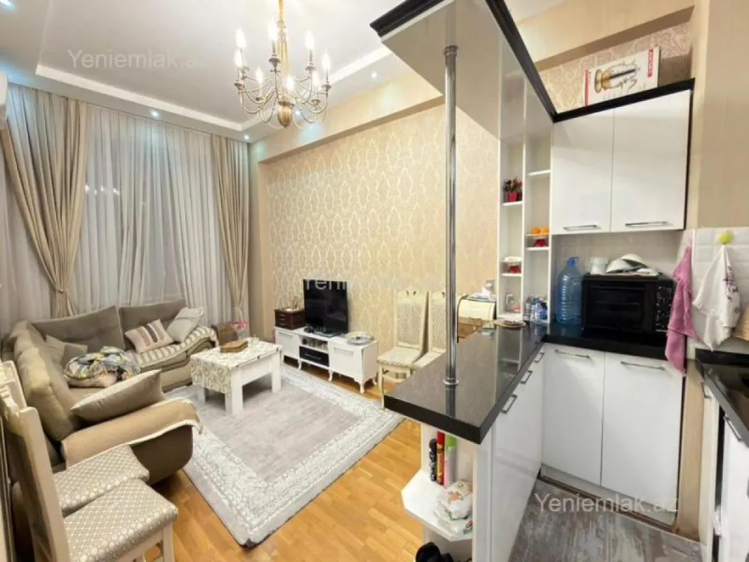 Satılır 2 otaqlı yeni tikili 50 m²