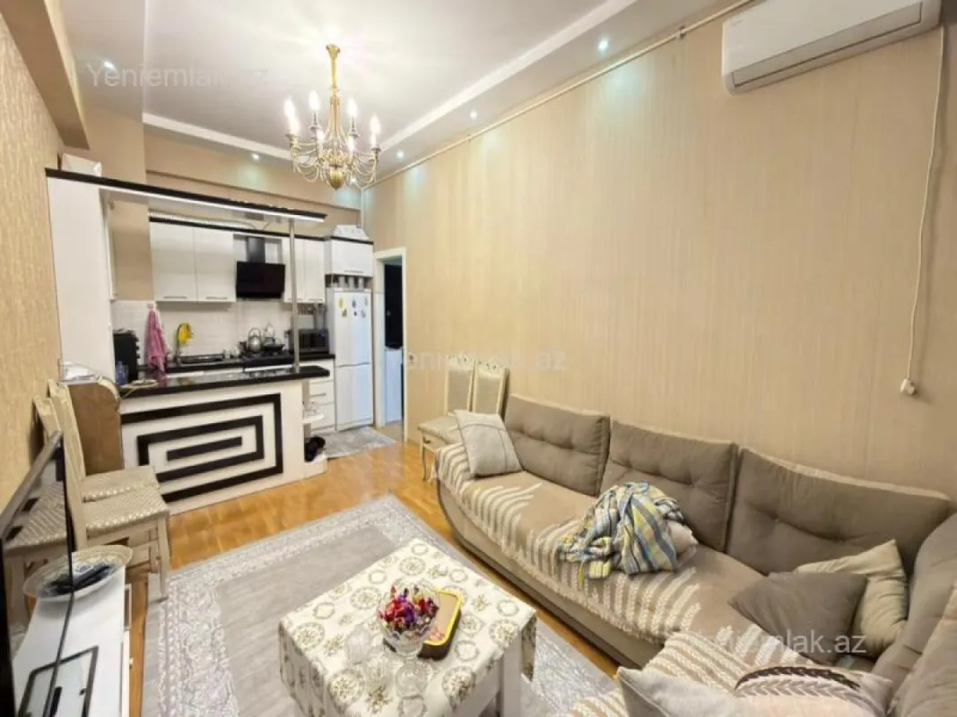 Satılır 2 otaqlı yeni tikili 50 m²